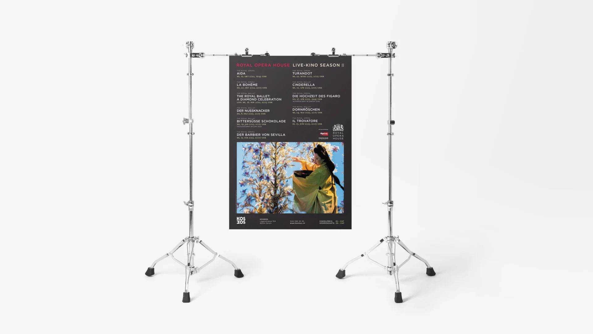 Affiche de saison Live-Kino du Royal Opera House