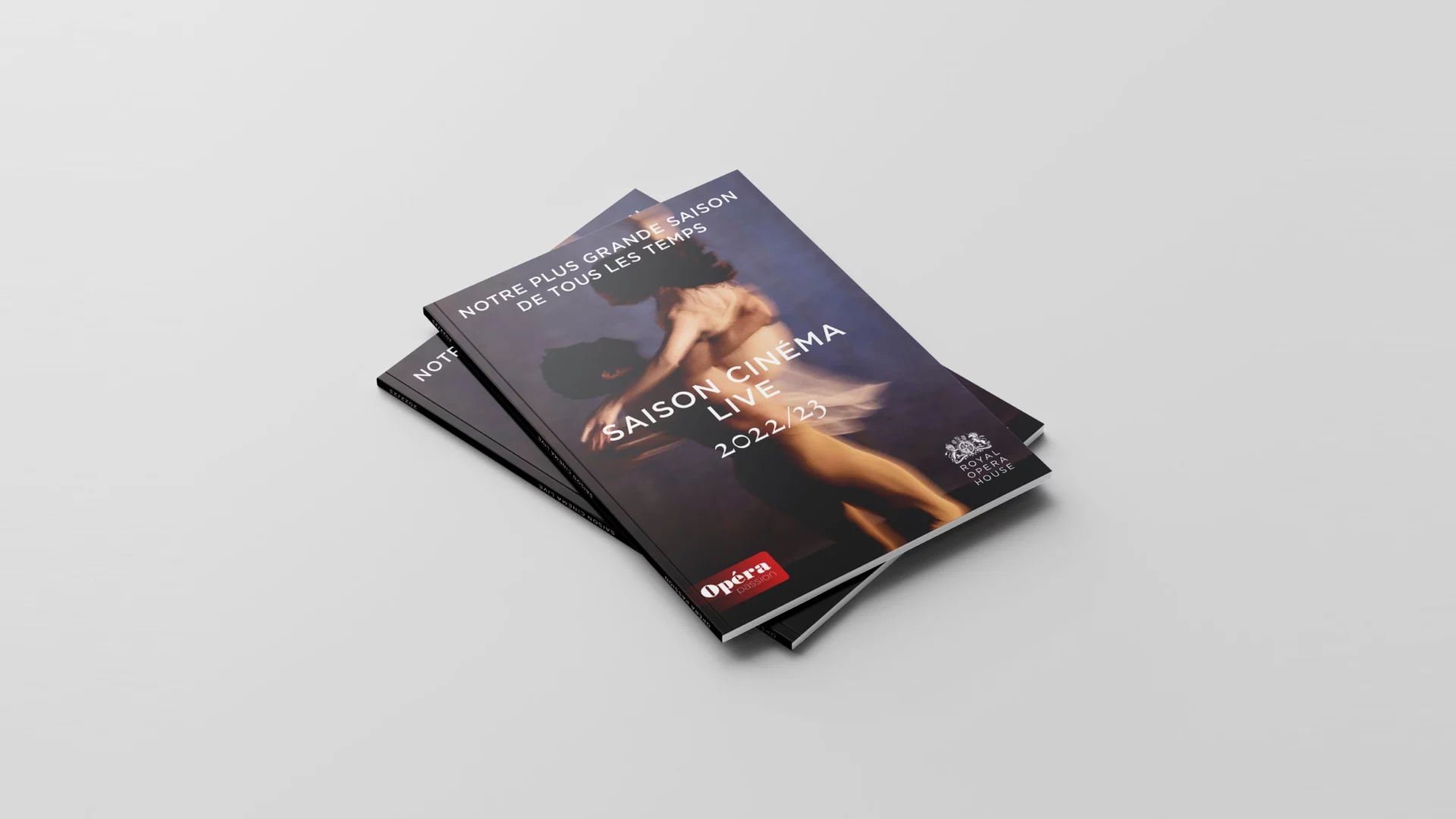 Couverture de la brochure Saison cinéma live 2022-2023